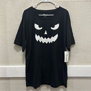 10Threads Jack-O-Lantern Black Graphic Tee NWT XL